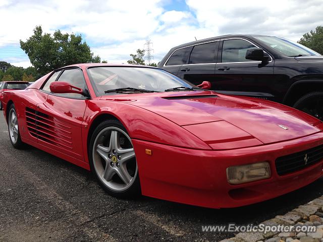 Ferrari Testarossa spotted in Morristown, New Jersey