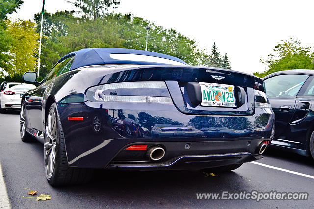 Aston Martin Virage spotted in Cincinnati, Ohio