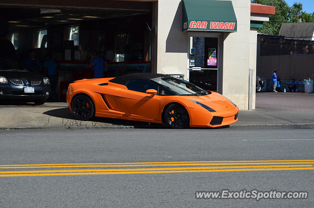 Lamborghini Gallardo spotted in New Rochelle, New York