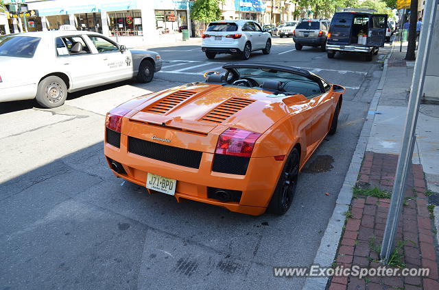 Lamborghini Gallardo spotted in New Rochelle, New York