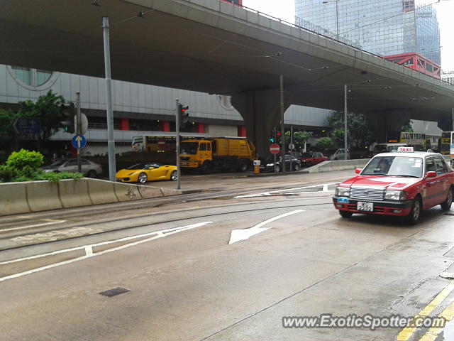 Lamborghini Gallardo spotted in Hong Kong, China