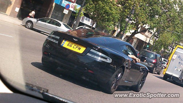 Aston Martin DB9 spotted in Valencia, Spain