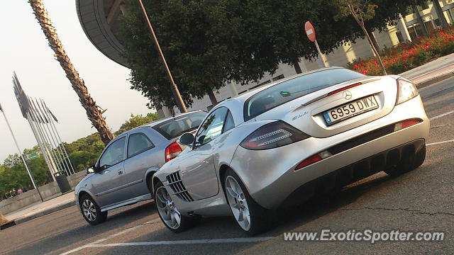 Mercedes SLR spotted in Valencia, Spain
