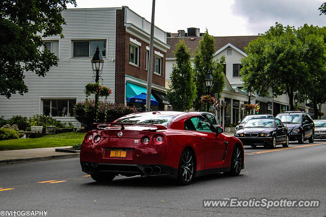 Nissan GT-R spotted in Ridgefield, Connecticut