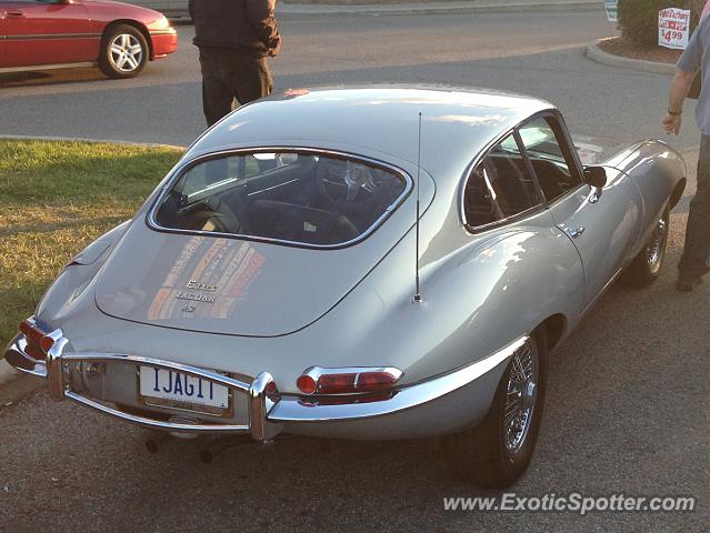 Jaguar E-Type spotted in Cambridge, Ont, Canada