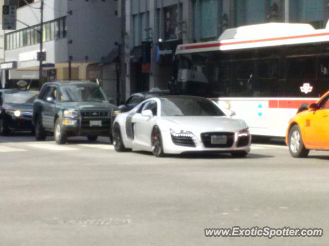 Audi R8 spotted in Toronto, Canada