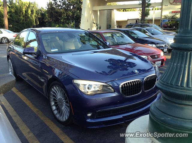 BMW Alpina B7 spotted in Universal city, California