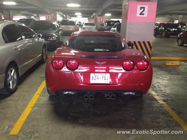 Chevrolet Corvette Z06 spotted in Mexico Ciy, Mexico