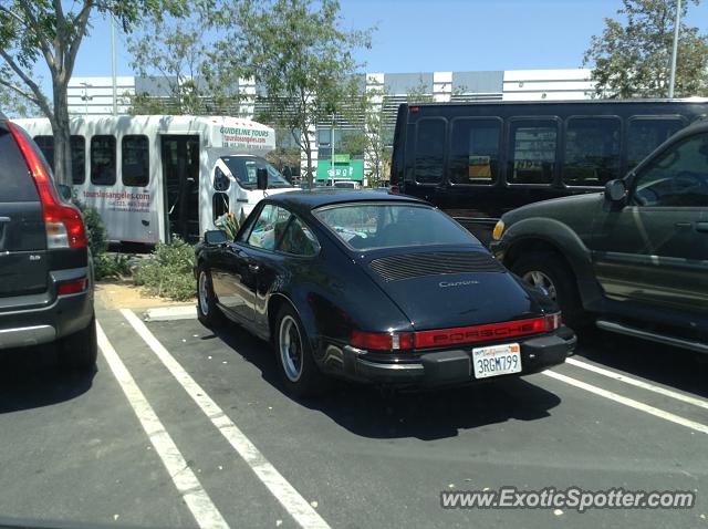Porsche 911 spotted in Universal city, California