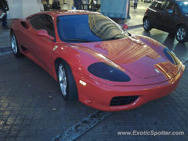Ferrari 360 Modena spotted in Las vegas, Nevada