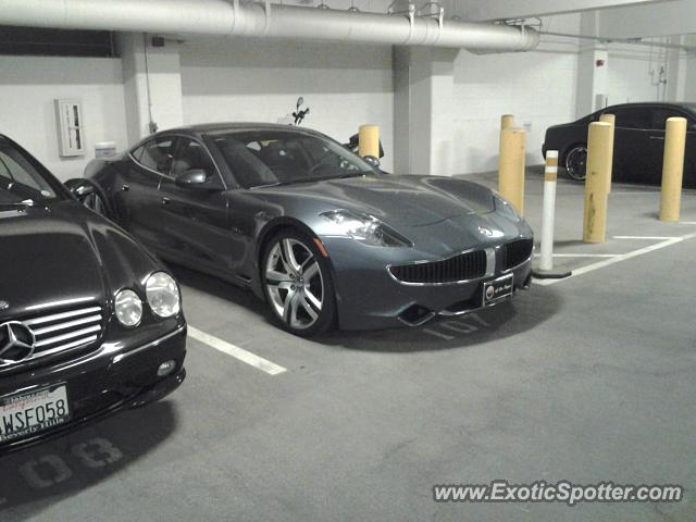 Fisker Karma spotted in Las vegas, Nevada