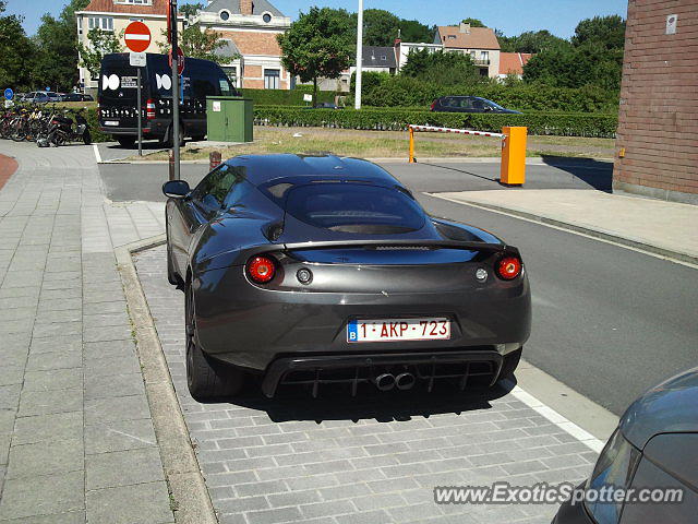 Lotus Evora spotted in Oostende, Belgium