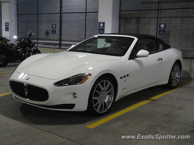 Maserati GranCabrio spotted in Columbus, Ohio