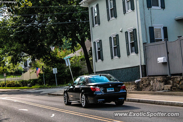 BMW M5 spotted in New Canaan, Connecticut