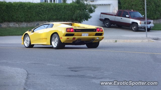 Lamborghini Diablo spotted in Timmins, Canada
