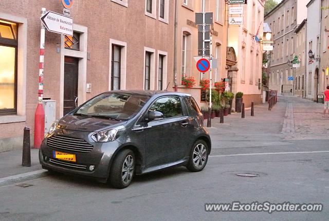 Aston Martin Cygnet spotted in Luxembourg, Luxembourg