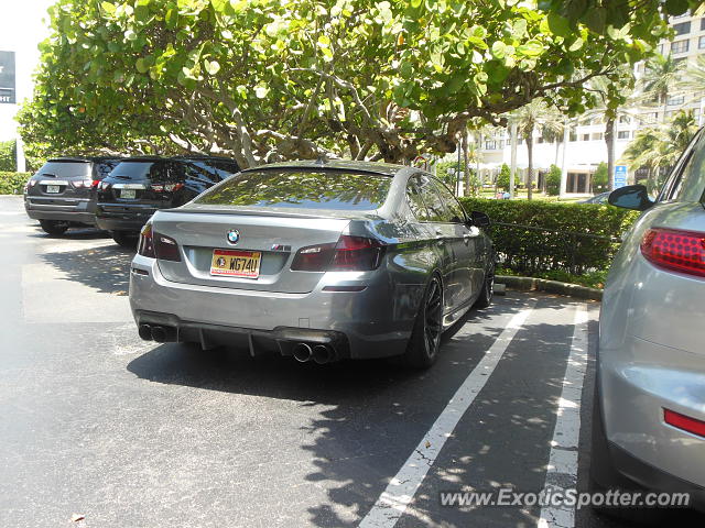 BMW M5 spotted in Bal Harbour, Florida
