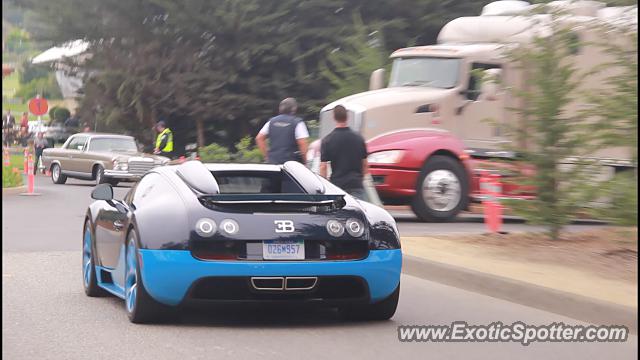 Bugatti Veyron spotted in Pebble Beach, California
