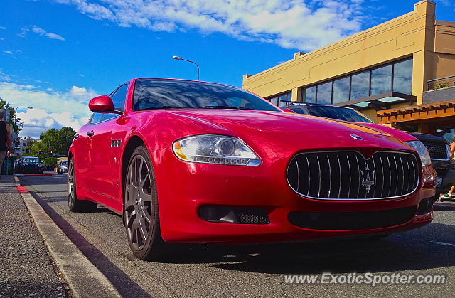 Maserati Quattroporte spotted in Kirkland, Washington