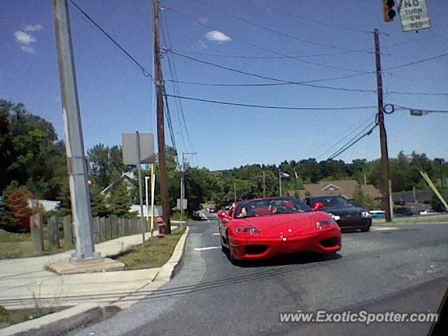 Ferrari 360 Modena spotted in Harrisburg, Pennsylvania