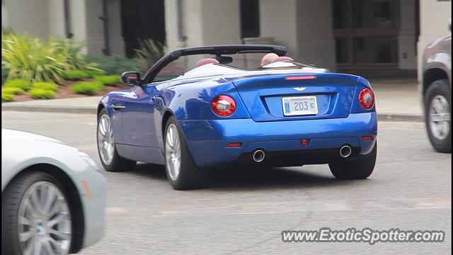 Aston Martin Zagato spotted in Pebble Beach, California