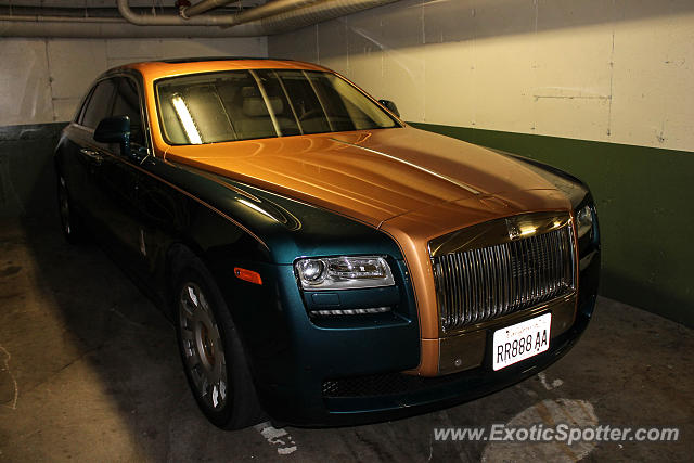 Rolls Royce Ghost spotted in La Jolla, California