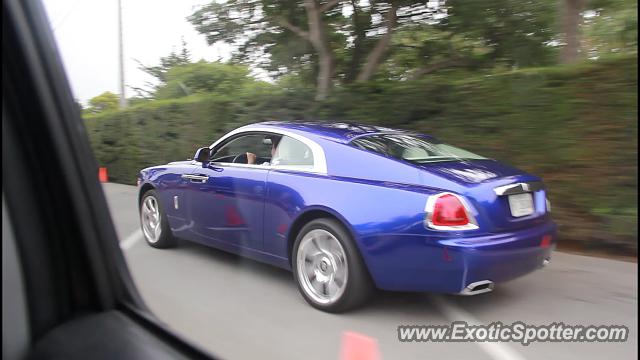 Rolls Royce Ghost spotted in Pebble Beach, California