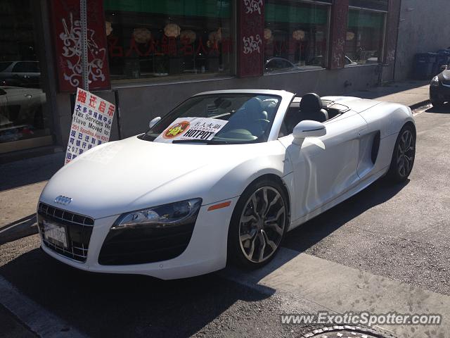 Audi R8 spotted in Toronto, Canada