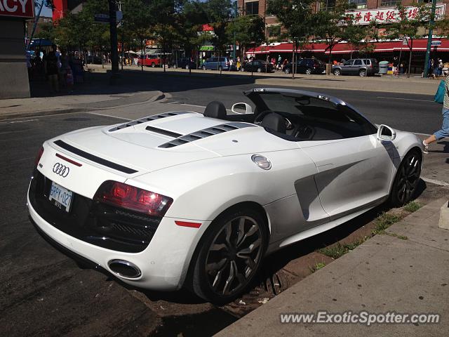 Audi R8 spotted in Toronto, Canada