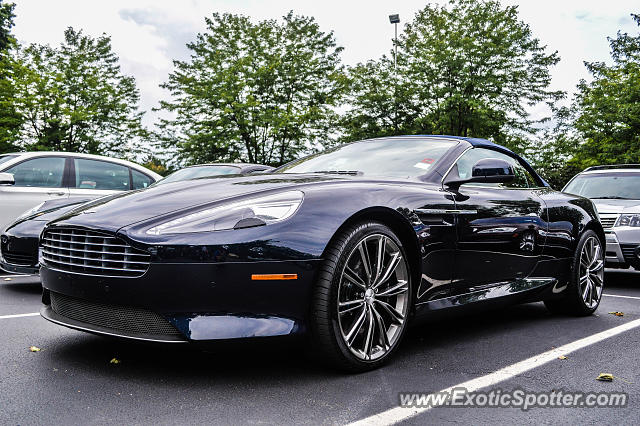 Aston Martin Virage spotted in Cincinnati, Ohio