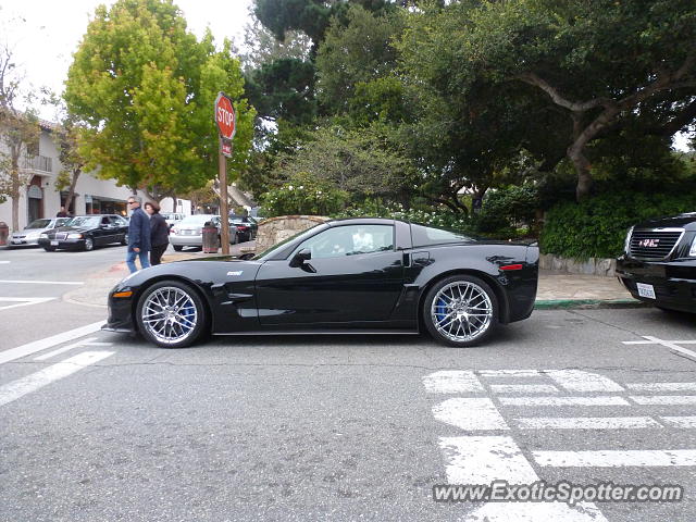 Chevrolet Corvette ZR1 spotted in Carmel, California
