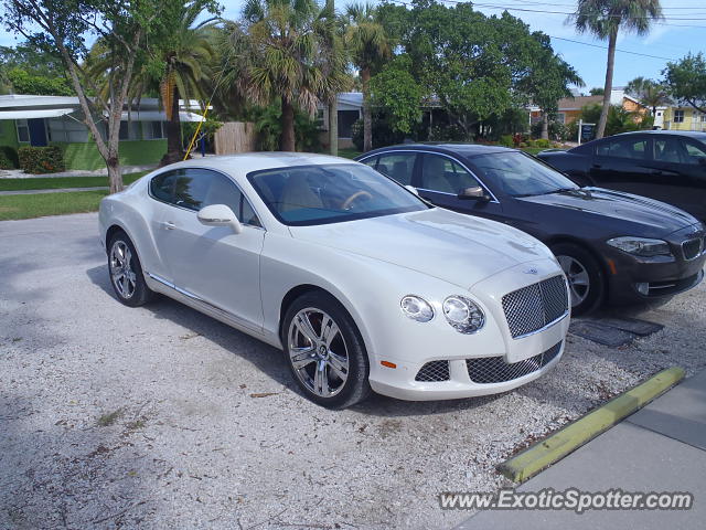 Bentley Continental spotted in Siesta Key, Florida