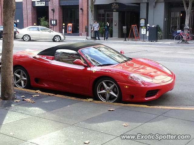 Ferrari 360 Modena spotted in San Francisco, California