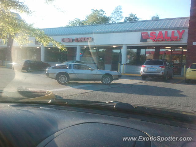 DeLorean DMC-12 spotted in Danielson, Connecticut