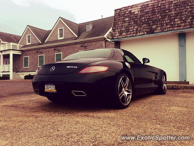 Mercedes SLS AMG spotted in Avalon, New Jersey
