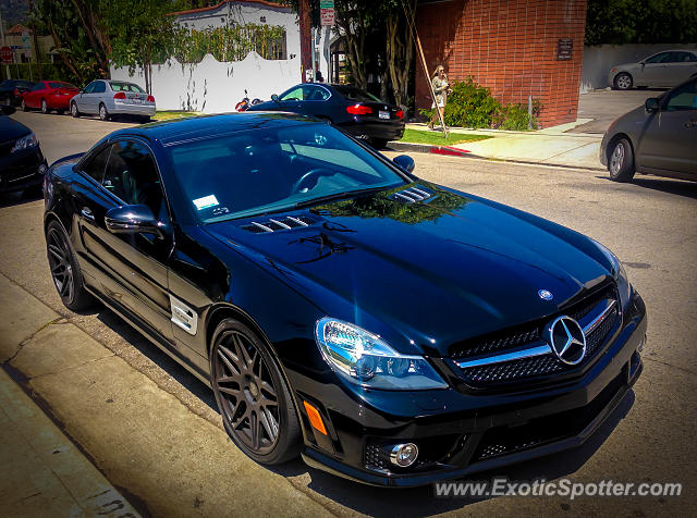 Mercedes SL 65 AMG spotted in Los Angeles, California