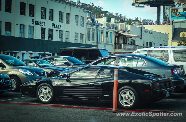 Ferrari Testarossa spotted in Los Angeles, California