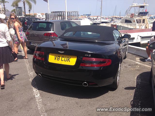 Aston Martin DB9 spotted in Puerto Banus, Spain