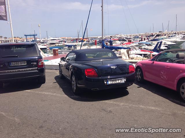 Bentley Continental spotted in Puerto Banus, Spain