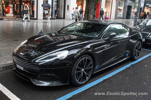 Aston Martin Vanquish spotted in Düsseldorf, Germany
