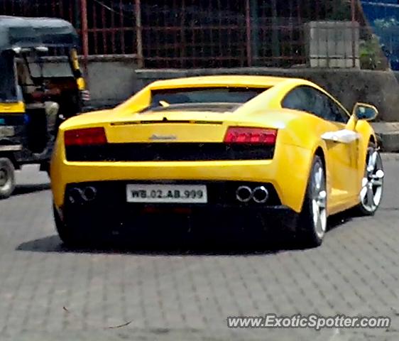 Lamborghini Gallardo spotted in Mumbai, India
