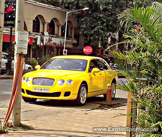 Bentley Continental spotted in Mumbai, India