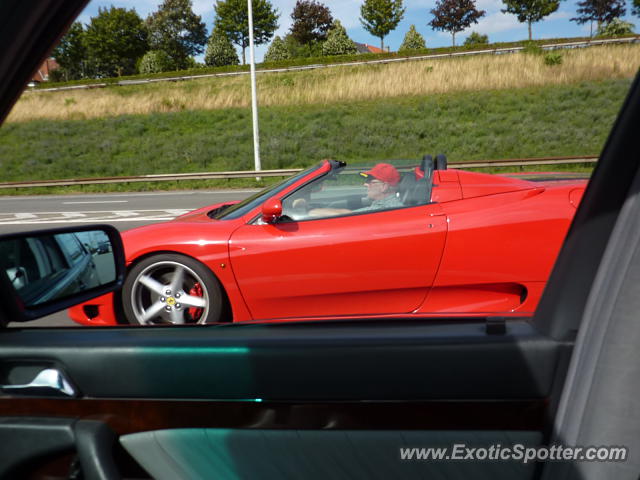 Ferrari 360 Modena spotted in Brussels, Belgium