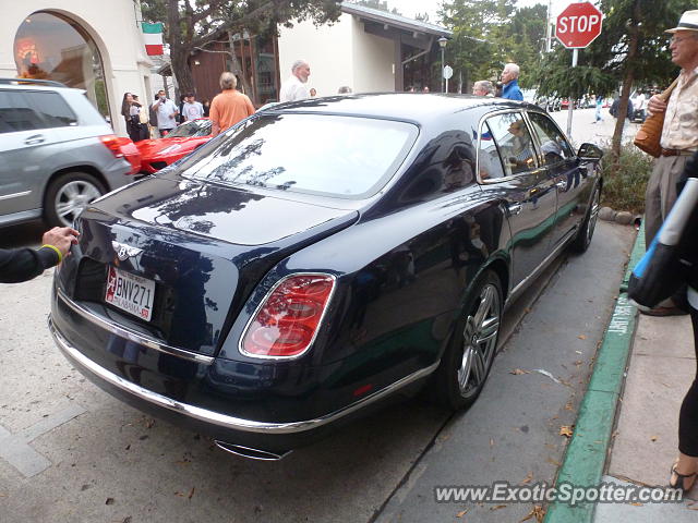 Bentley Mulsanne spotted in Carmel, California