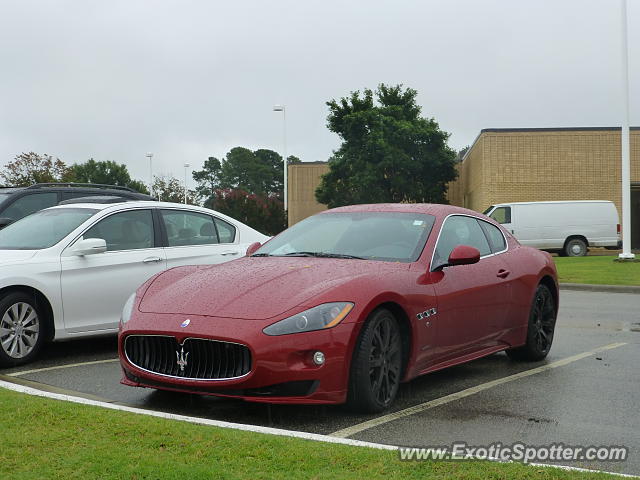 Maserati GranTurismo spotted in Rocky Mount, North Carolina