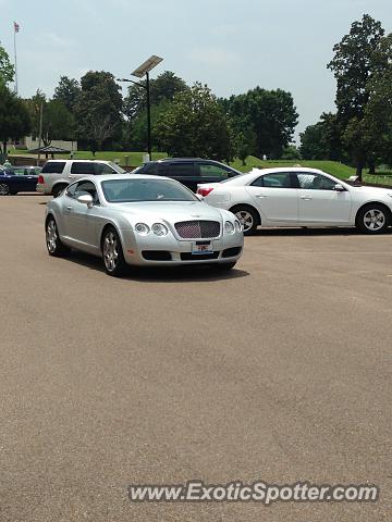 Bentley Continental spotted in Vicksburg, Mississippi