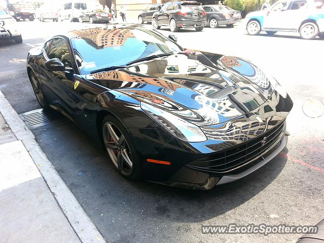 Ferrari F12 spotted in San Francisco, California