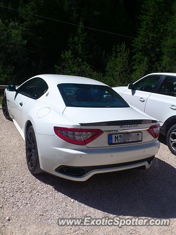 Maserati GranTurismo spotted in Cortina, Italy