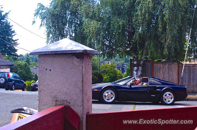 Ferrari 328 spotted in Seattle, Washington