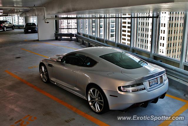 Aston Martin DBS spotted in Chicago, Illinois